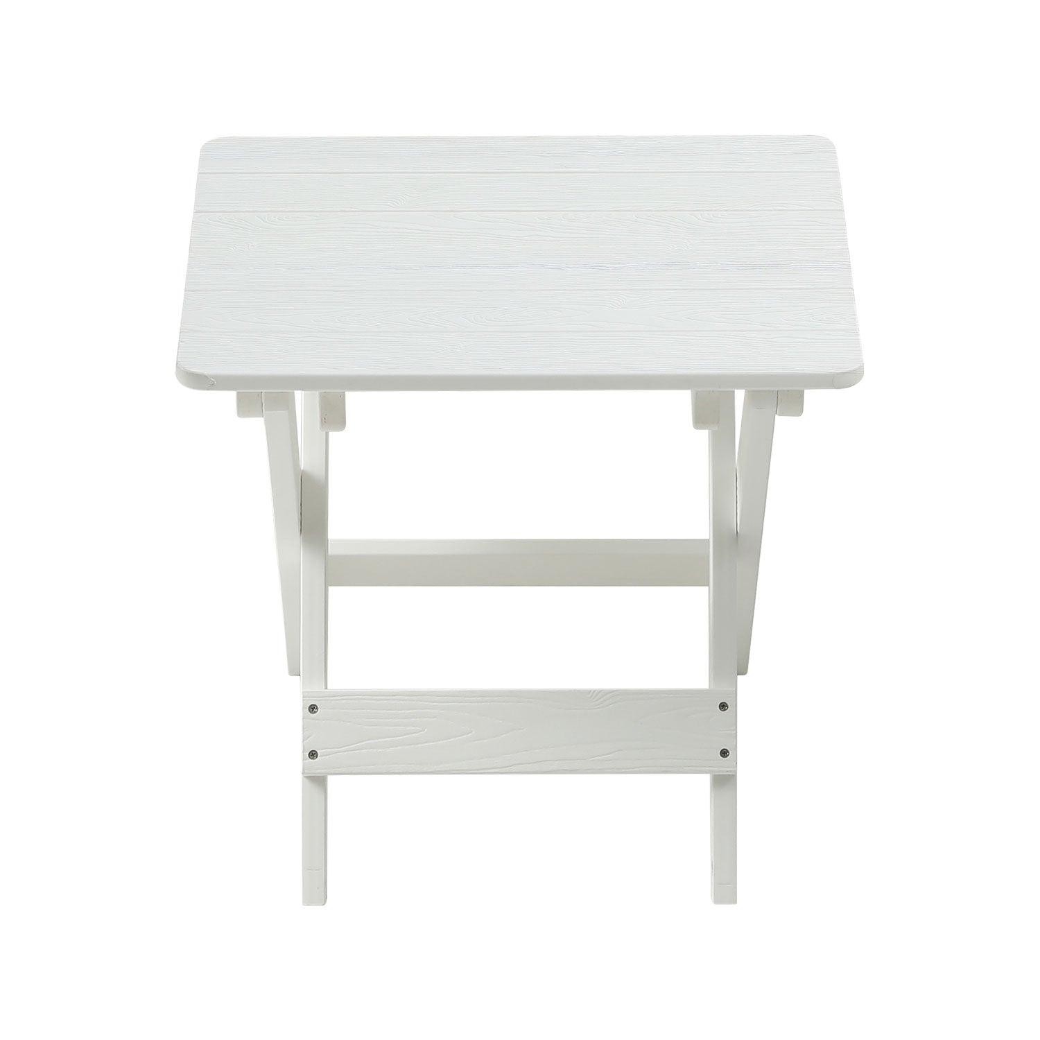 HIPS Foldable Small Table and Chair Set with 2 Chairs and Rectangular Table
