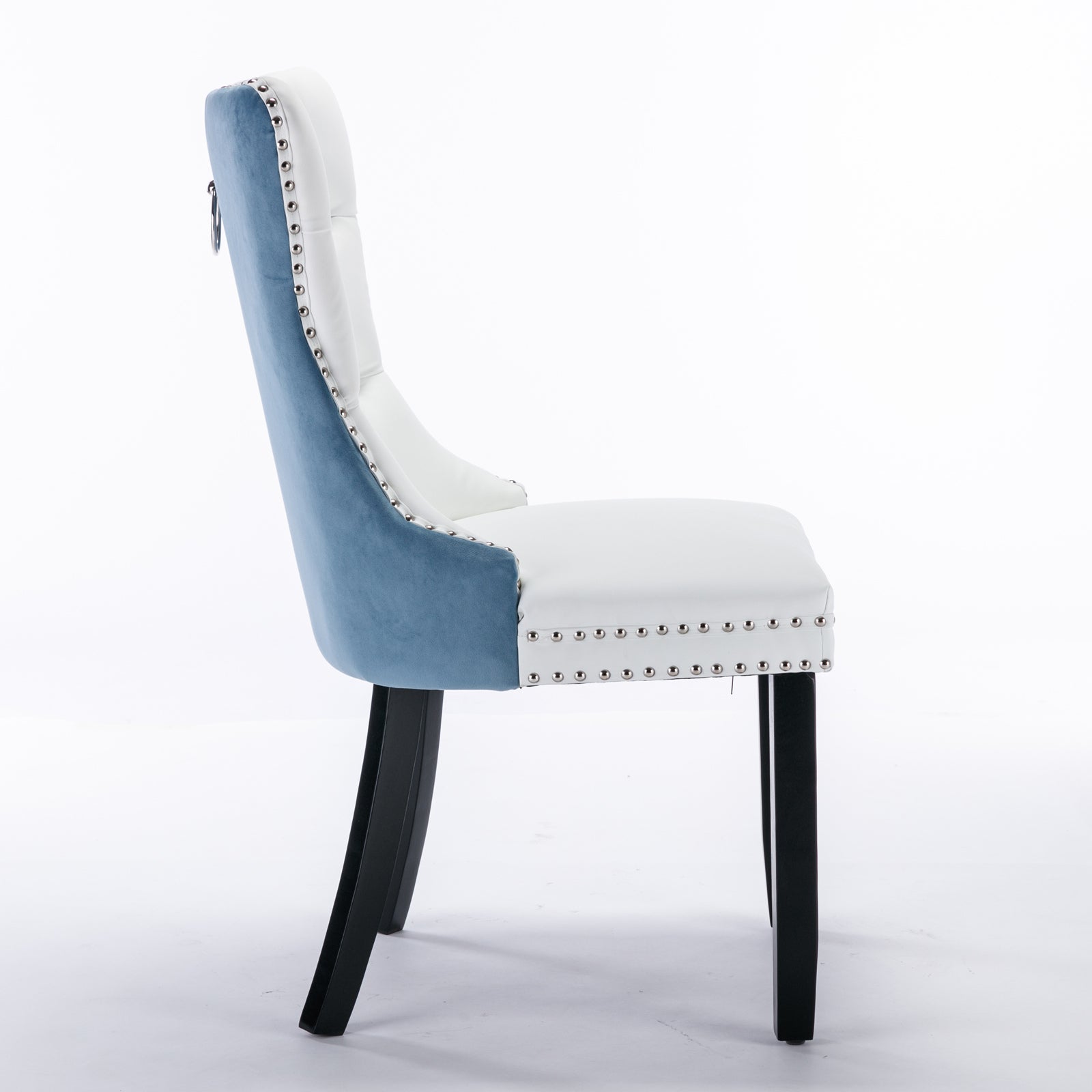 Nikki Collection Modern Upholstered Dining Chair Set