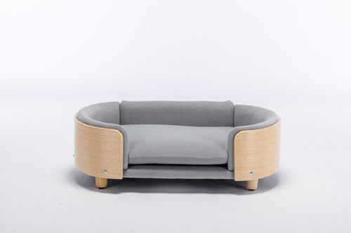 Scandinavian Style Elevated Dog Bed Pet Sofa
