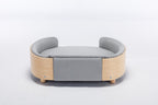 Scandinavian Style Elevated Dog Bed Pet Sofa