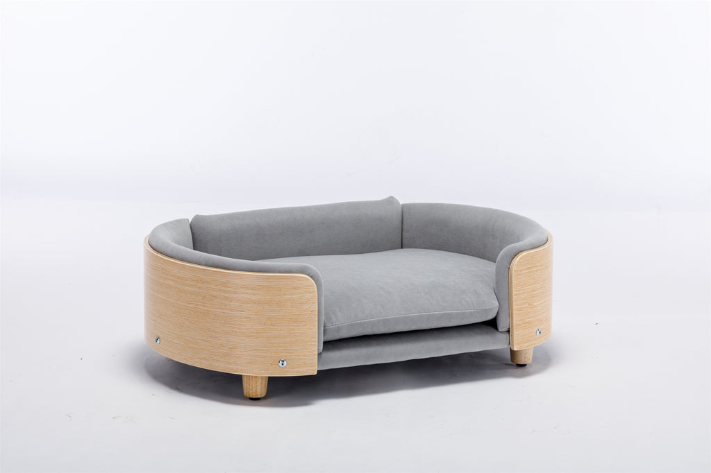 Scandinavian Style Elevated Dog Bed Pet Sofa
