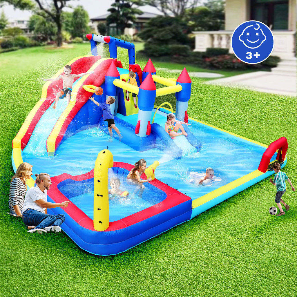 10 in 1 Inflatable Slide Water Park