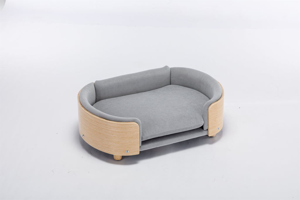 Scandinavian Style Elevated Dog Bed Pet Sofa