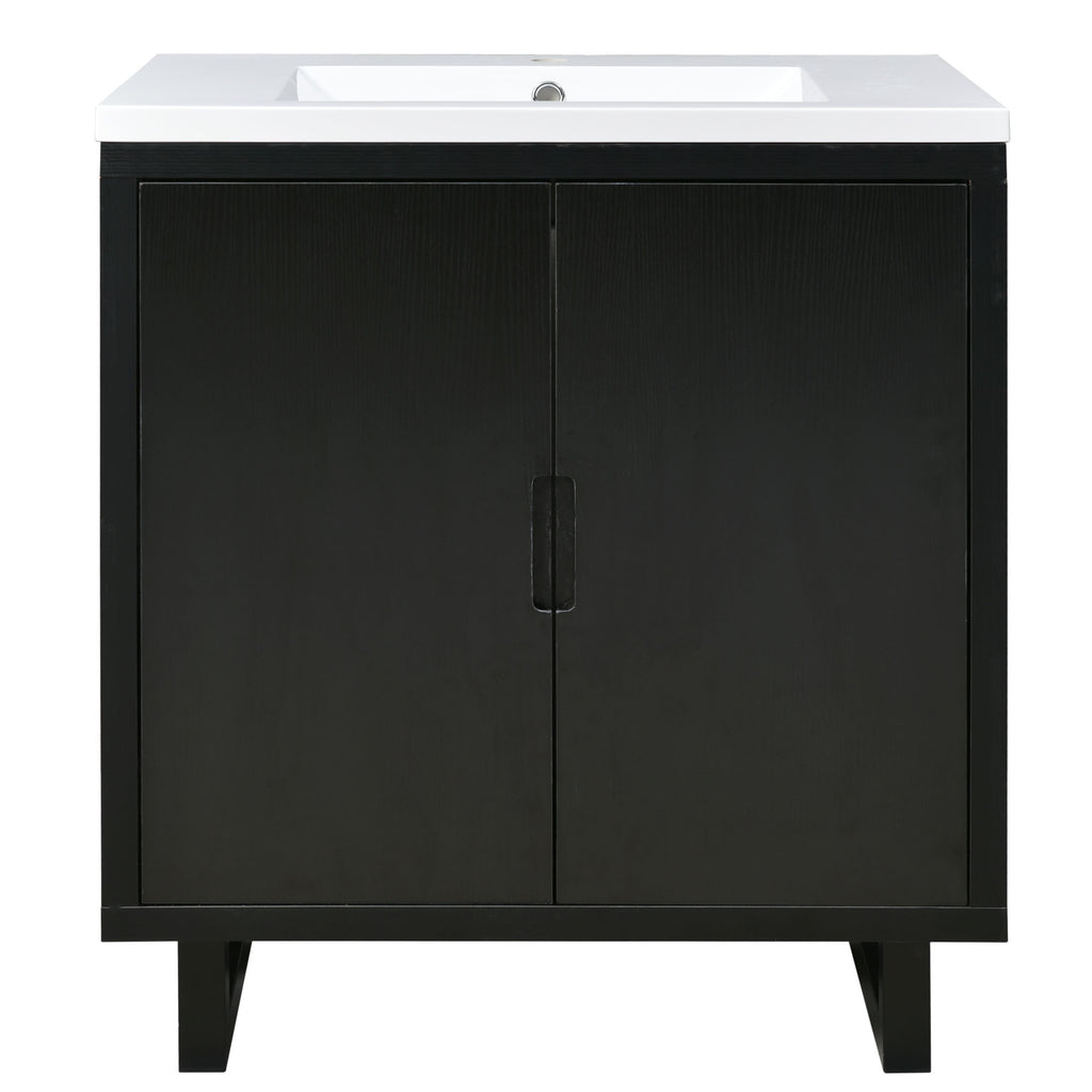 30" Bathroom Vanity Set with Sink, Combo Cabinet, Bathroom Storage Cabinet