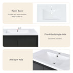30" Bathroom Vanity Set with Sink, Combo Cabinet, Bathroom Storage Cabinet