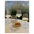 Plastic Wine Glasses Set of 4 (15oz), BPA Free Tritan