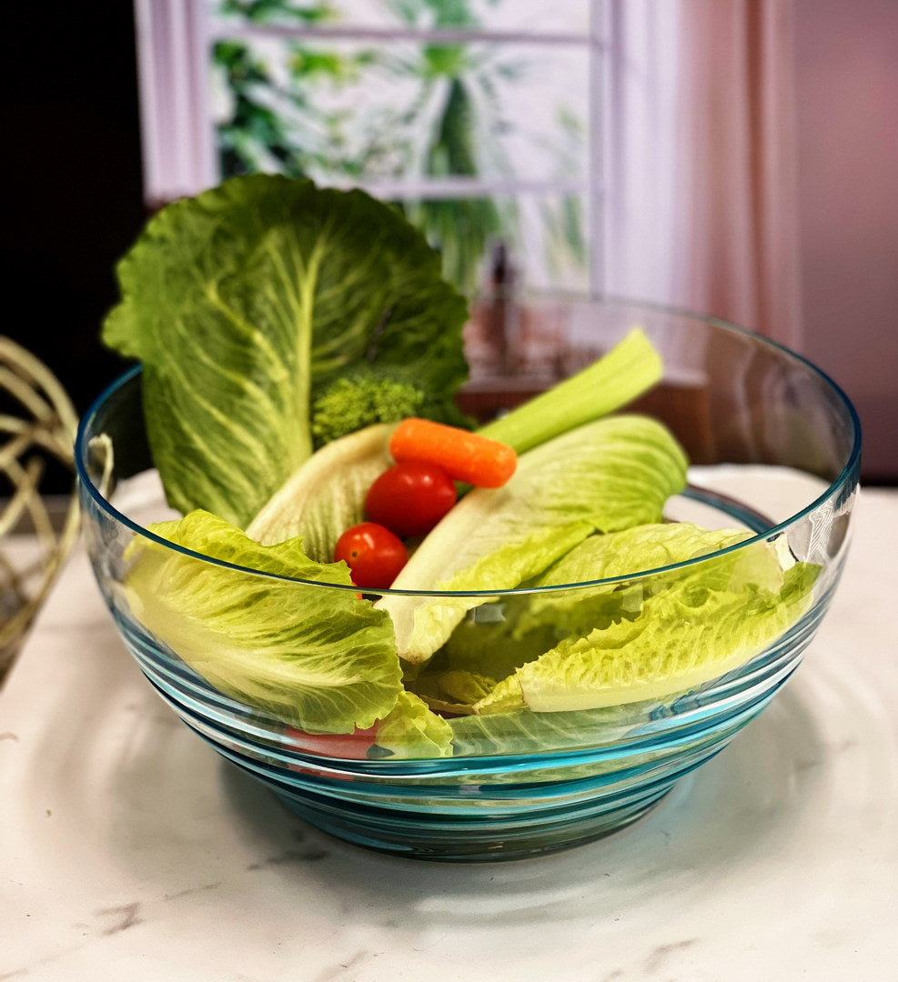 Swirl Acrylic Serving Bowls