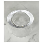 Oval Halo Acrylic Glasses Drinking Set of 4 DOF (12oz)