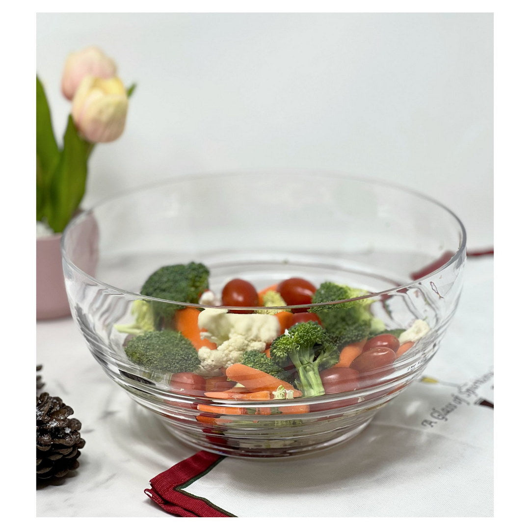 Swirl Acrylic Serving Bowls