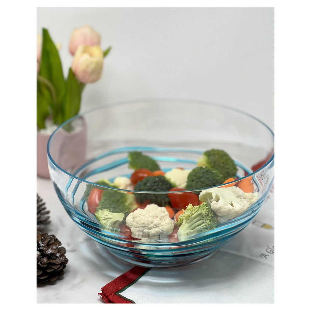 Swirl Acrylic Serving Bowls