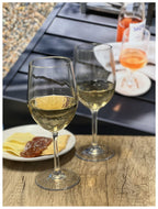 Plastic Wine Glasses Set of 4 (12oz) - Unbreakable Tritan Hammer Set