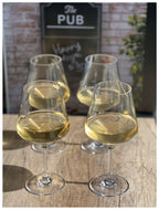 Plastic Wine Glasses Set of 4 (15oz), BPA Free Tritan