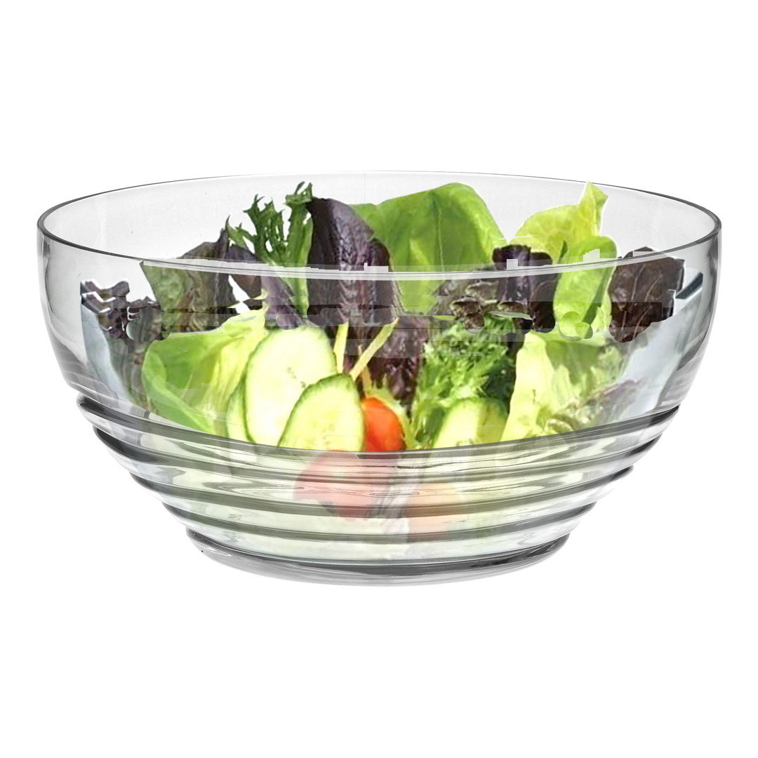 Swirl Acrylic Serving Bowls