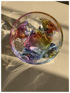 Rainbow Diamond Acrylic Glasses Drinking Set of 4 DOF
