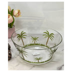 Palm Tree Acrylic Serving Bowls