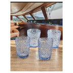 Paisley Acrylic Glasses Drinking Set of 4 DOF (13oz)