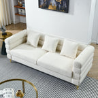 81 Inch Oversized 3 Seater Sectional Sofa