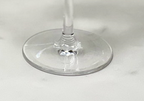 Oval Halo Plastic Wine Glasses Set of 4