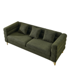 81-Inch Oversized 3 Seater Sectional Sofa