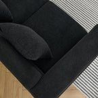 81 Inch Oversized 3 Seater Sectional Sofa