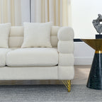 60-Inch Oversized 2-Seater Sectional Sofa