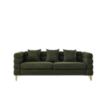 81-Inch Oversized 3 Seater Sectional Sofa