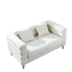60-Inch Oversized 2 Seater Sectional Sofa