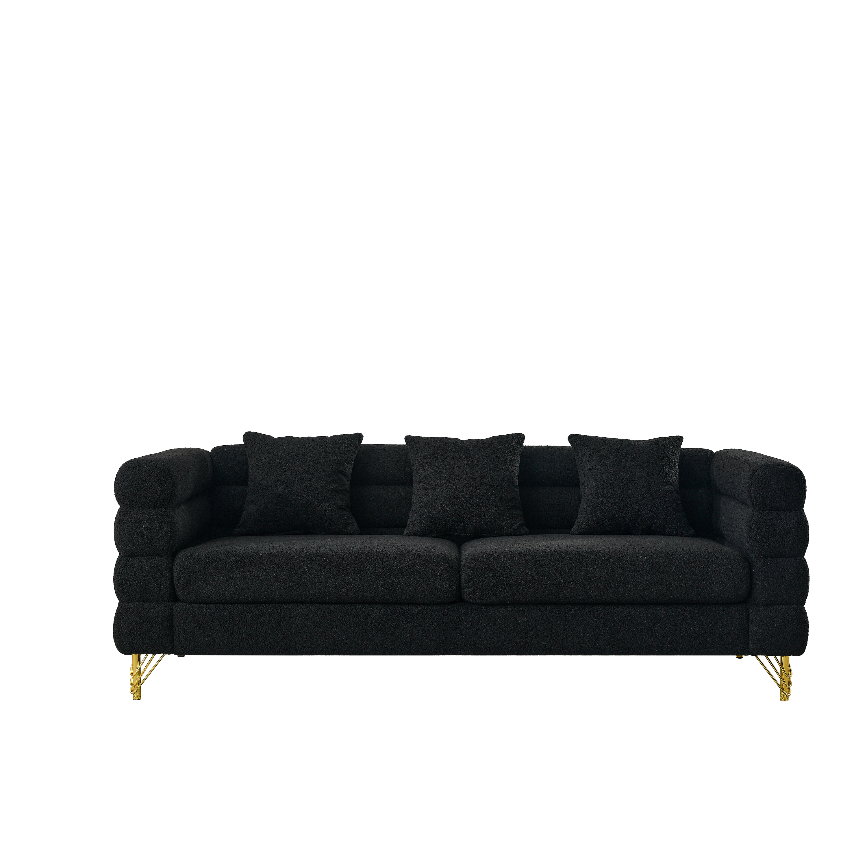 81 Inch Oversized 3 Seater Sectional Sofa