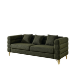 81-Inch Oversized 3 Seater Sectional Sofa