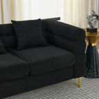 81 Inch Oversized 3 Seater Sectional Sofa