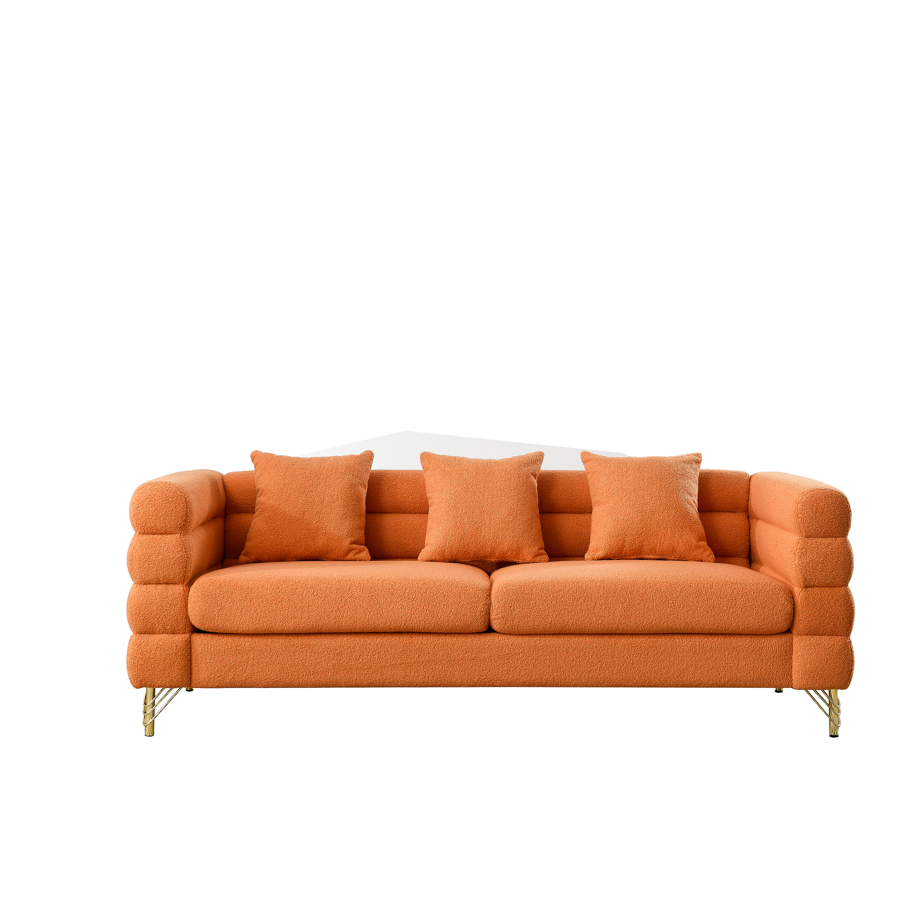 81 Inch Oversized 3 Seater Sectional Sofa