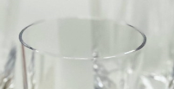 Oval Halo Plastic Wine Glasses Set of 4