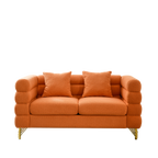 60 Inch Oversized 2 Seater Sectional Sofa