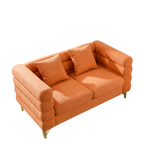 60 Inch Oversized 2 Seater Sectional Sofa