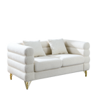 60-Inch Oversized 2 Seater Sectional Sofa
