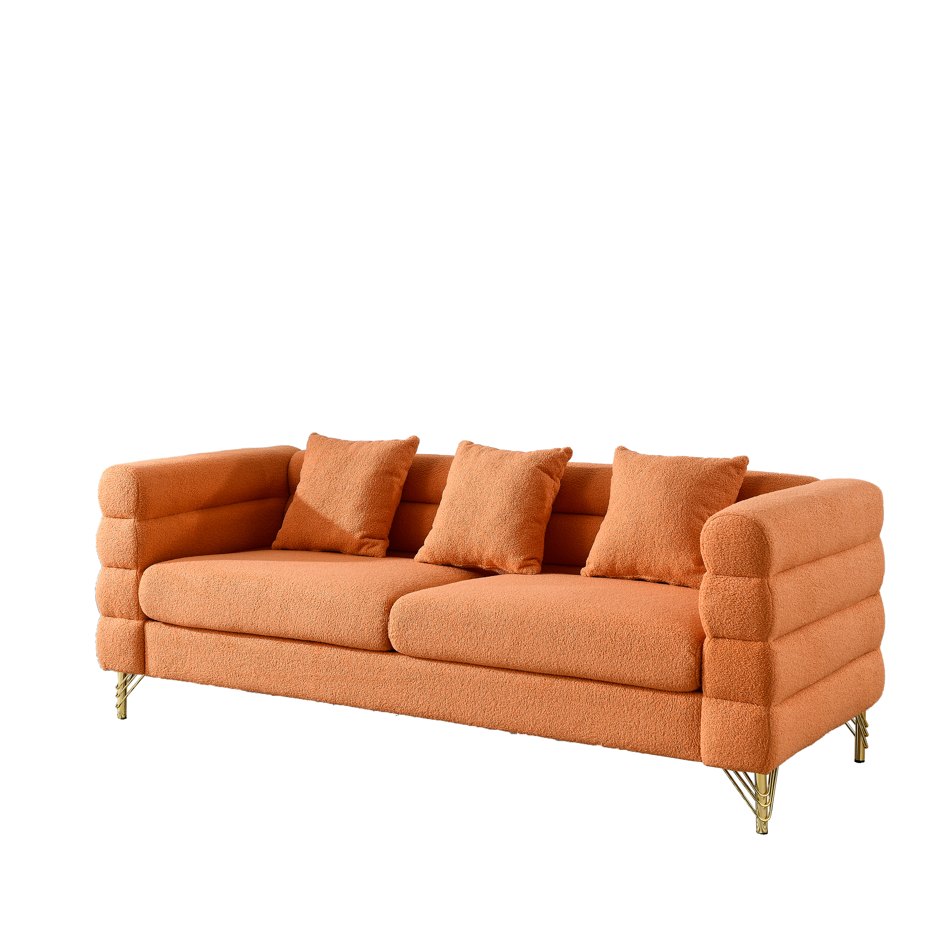 81 Inch Oversized 3 Seater Sectional Sofa