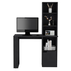 Writing Desk With Bookcase and Cabinet