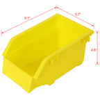 90 Parts Bin Shelving Storage Organizer with Locking Wheels