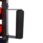 90 Parts Bin Shelving Storage Organizer with Locking Wheels