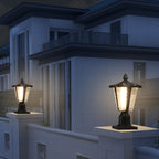 15" Solar Powered Outdoor Lantern