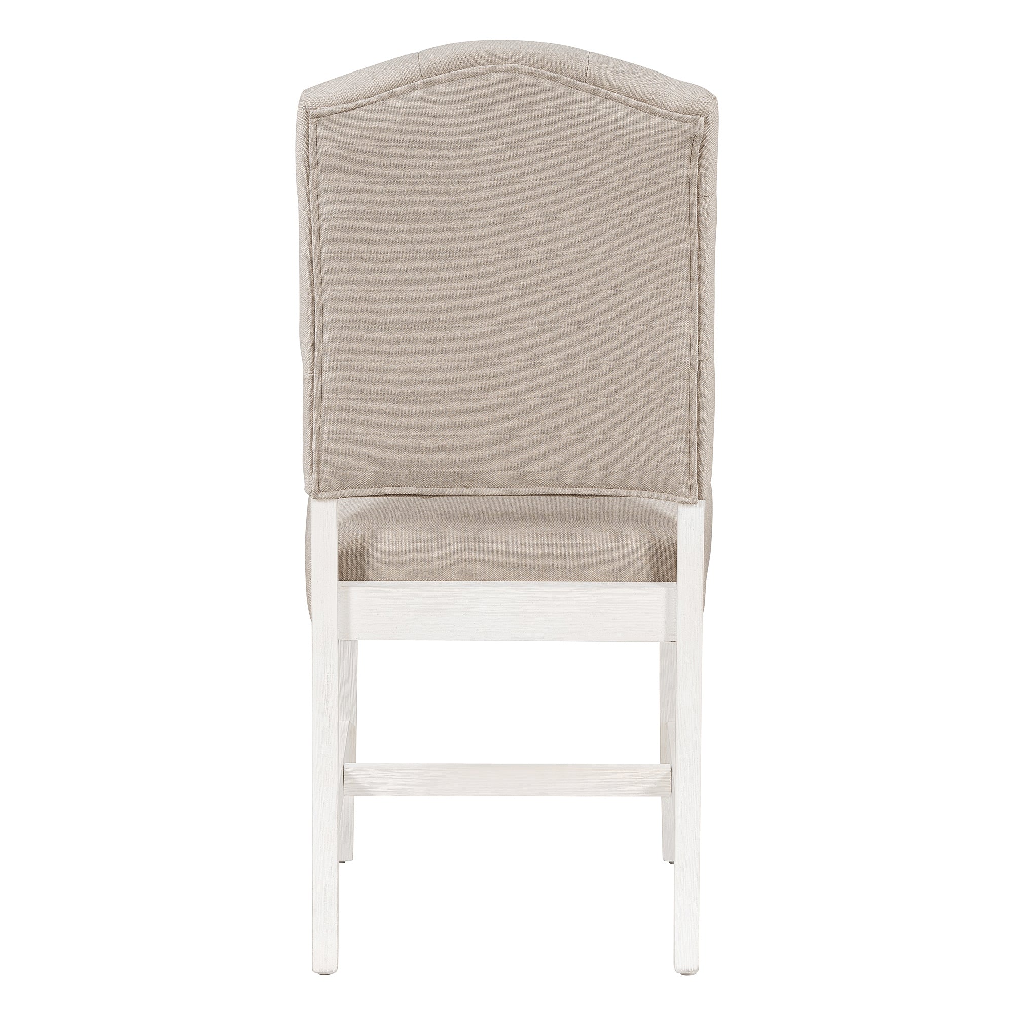 TREXM Retro Style Dining Chair Set with 4 Upholstered Chairs