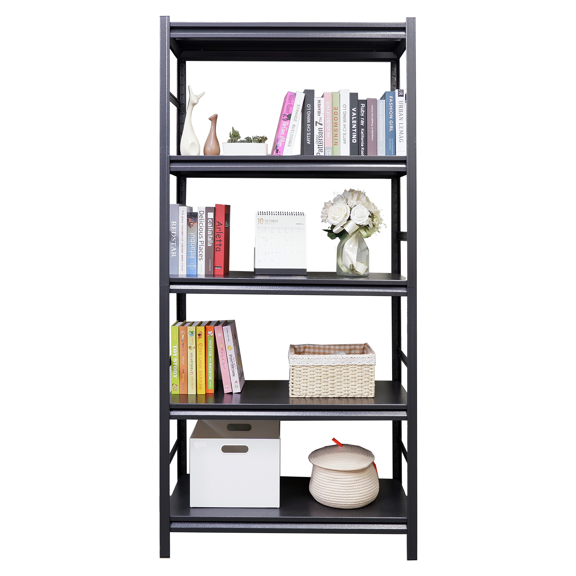 5 Tier Heavy Duty Metal Shelving Unit