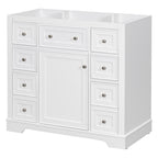 36" Bathroom Vanity without Sink, Cabinet Base Only