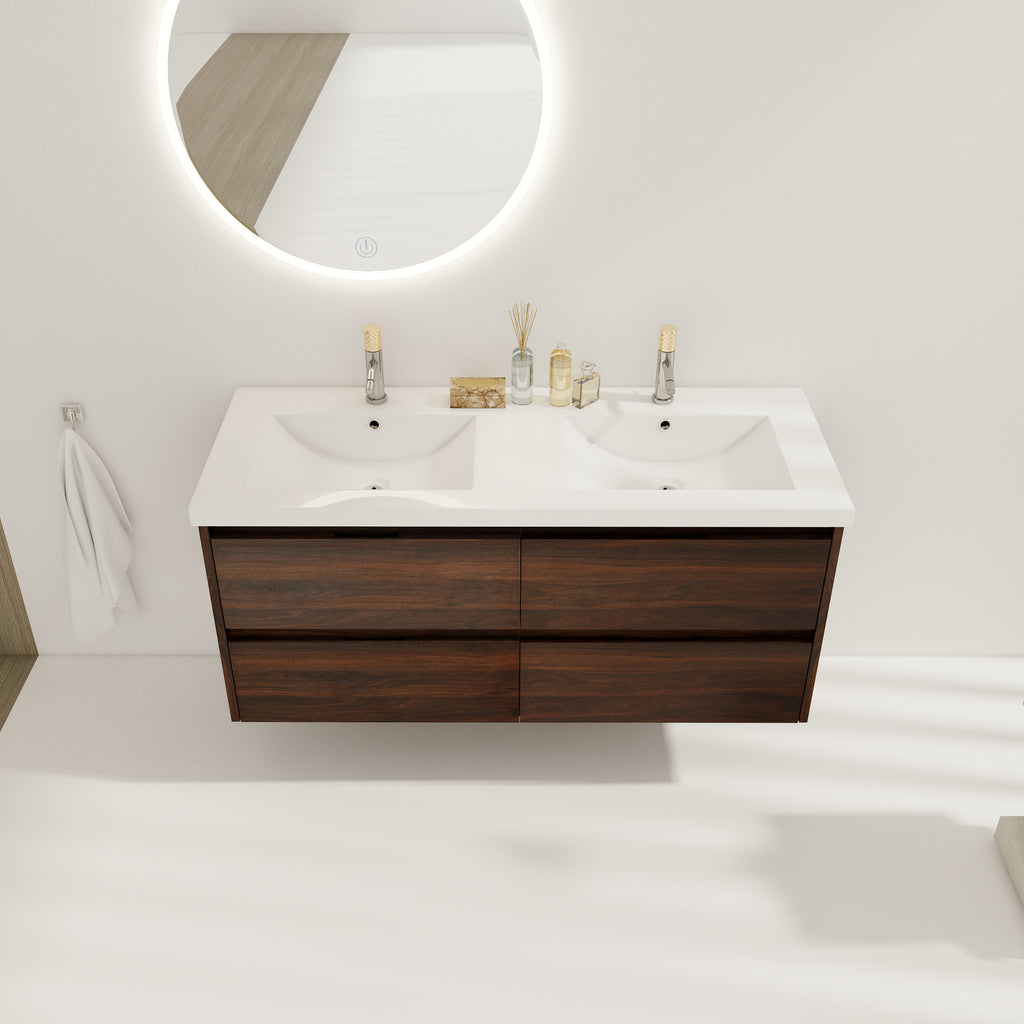 48 Inch Bathroom Vanity With Dual Sink
