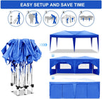 10'x20' EZ Pop Up Canopy Outdoor Portable Party Folding Tent