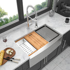 36 Farmhouse Sink Workstation