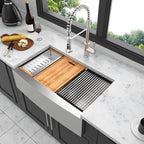 36 Farmhouse Sink Workstation