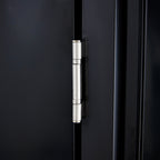 Firewood Storage Shed - Anthracite Galvanized Steel