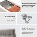36 Farmhouse Sink Workstation