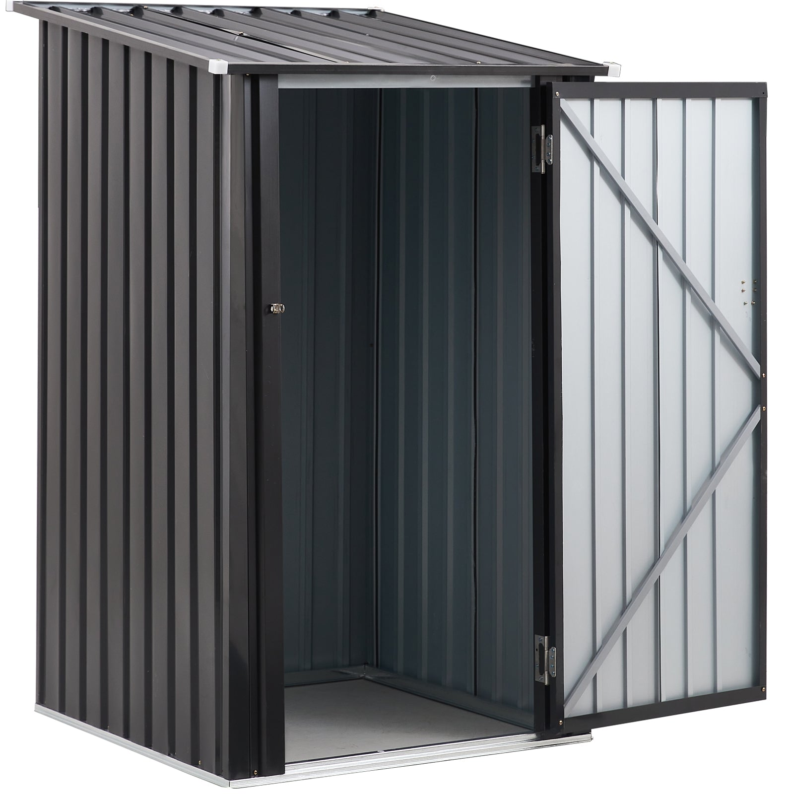 3 x 3 FT Metal Steel Outdoor Storage Shed